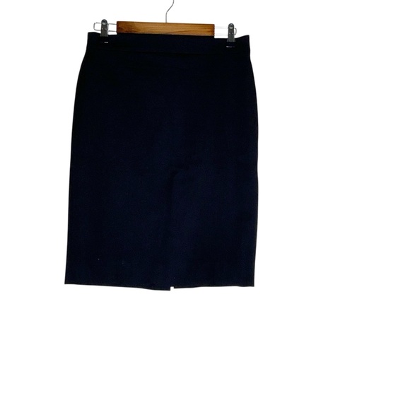 J. Crew Classic Black Pencil Skirt - Picture 3 of 6